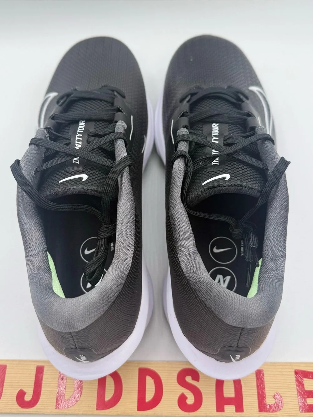 Nike Air Zoom Infinity Tour 2 Golf Shoes Black White FD0217-002 Men’s Sz 10.5